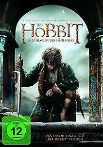Der Hobbit: Die Schlacht der fünf Heere  DVD, Cd's en Dvd's, Dvd's | Overige Dvd's, Zo goed als nieuw, Verzenden
