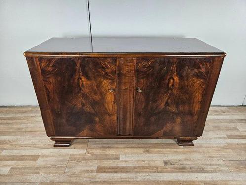 Crédence - Épinette, Noyer - Buffet de chambre Decò, Antiek en Kunst, Kunst | Designobjecten