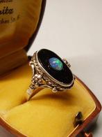 Zonder minimumprijs - Ring Zilver - 6.70ct. tw. Onyx - Opaal