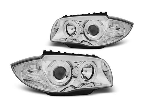 CCFL Angel Eyes koplampen geschikt voor BMW 1, Auto-onderdelen, Verlichting, Nieuw, BMW, Verzenden