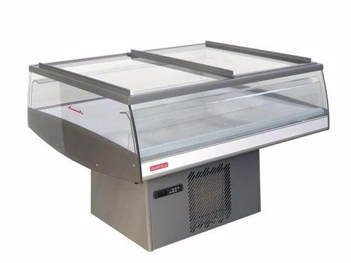 Koeleiland | Grijs | 0°C/+2°C | Geforceerd | Schuifdeksels, Zakelijke goederen, Horeca | Keukenapparatuur, Nieuw in verpakking