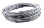 Staalkabel haspel Pvc 10 meter 1-2mm, Tuin en Terras, Verzenden, Nieuw