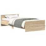 Eenpersoonsbed 90x190 Sonoma Eik - Retour Deal - Perfect..., Verzenden, Nieuw
