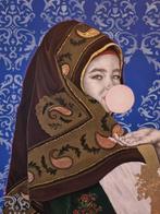 Cochis Art - Bubble Girl #5, Antiek en Kunst