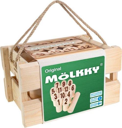Tactic - Mölkky - Fins Houten Werpspel (Educatief), Kinderen en Baby's, Speelgoed | Educatief en Creatief, Nieuw, Verzenden