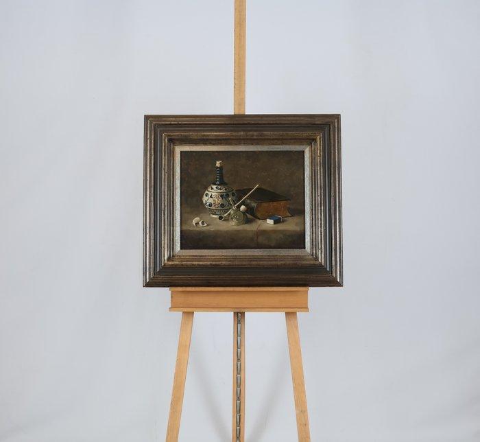 A. Lent (XX) - Stilleven, Antiek en Kunst, Kunst | Schilderijen | Klassiek