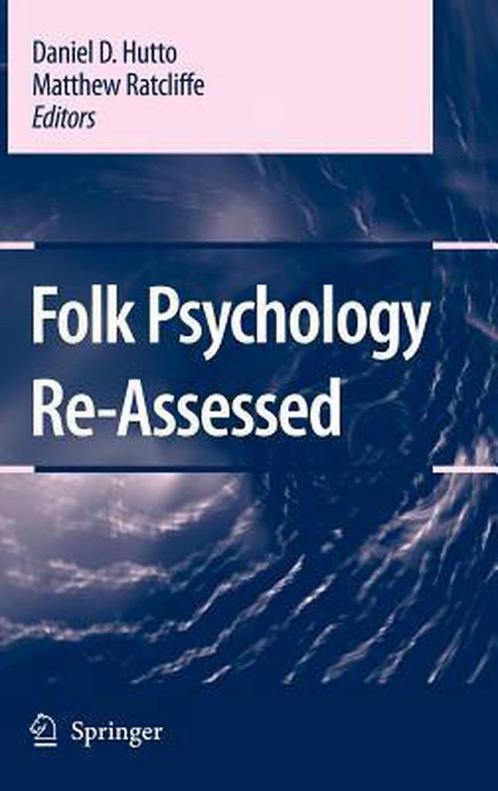 Folk Psychology Re-Assessed 9781402055577, Livres, Livres Autre, Envoi