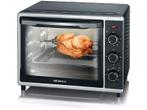 Severin -  Mini Oven  - Zwart, Elektronische apparatuur, Ovens, Verzenden, Hete lucht, 60 cm of meer, Nieuw
