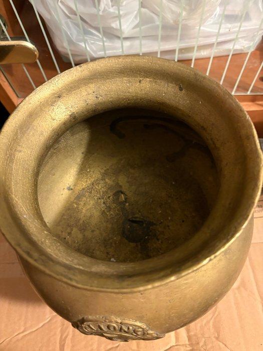 Italla - Plengoffer vaas - Sorcy - Agaat - Vaas in brons, Antiek en Kunst, Curiosa en Brocante