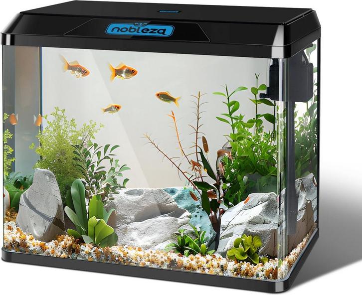 Aquarium Kit - 49,8x29x43,5 cm - 54L - Zwart - Nobleza, Dieren en Toebehoren, Overige Dieren-accessoires, Verzenden