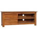 vidaXL Meuble TV 100x30x40 cm Bois de teck solide, Maison & Meubles, Armoires | Mobilier de télévision, Verzenden, Neuf