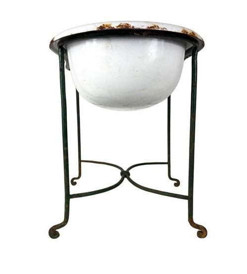 Style Victorien Bain - Minchin manufacturer - Émail, Métal -, Antiek en Kunst, Curiosa en Brocante