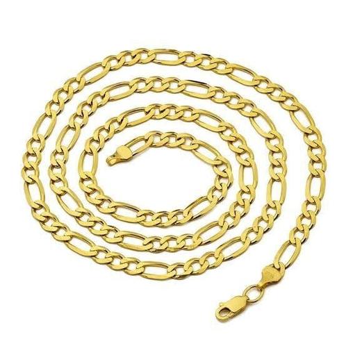 Ketting - 14 karaat Geel goud - Figaro-ketting, Handtassen en Accessoires, Antieke sieraden