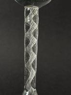 Wijnglas - Slingerglas - Glas - ‘Air Twist’ - 18e Eeuw, Antiek en Kunst