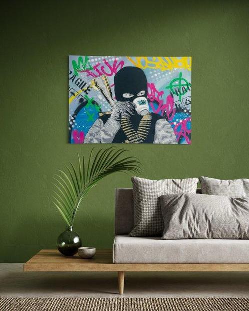 Sinao (1981) - Bougie [100% handmade], Antiek en Kunst, Kunst | Schilderijen | Modern