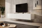 Meubella TV-Meubel Calabas wit 200 cm hangend, Huis en Inrichting, Kasten |Televisiemeubels, Overige materialen, Verzenden, Nieuw