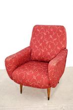 Fauteuil - Hout, Textiel