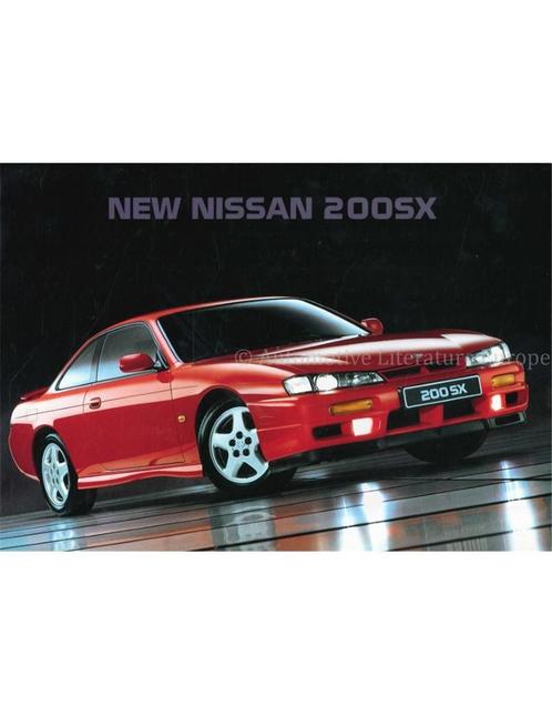 1998 NISSAN 200SX BROCHURE NEDERLANDS, Boeken, Auto's | Folders en Tijdschriften