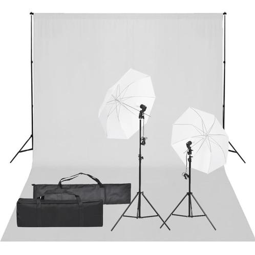 VD Fotostudioset met verlichtingsset en achtergrond 500 x, Auto diversen, Autogereedschap, Verzenden
