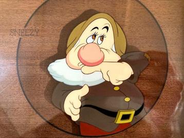 Snow White and the Seven Dwarfs SOLD-OUT Sneezy Framed