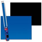 Aqua Nova Aquarium background 100x50cm BLACK/BLUE, Verzenden, Nieuw