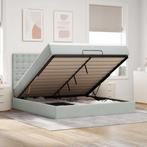 vidaXL Ottoman bed met matrassen 160x200cm fluweel, Huis en Inrichting, Slaapkamer | Bedden, Verzenden, Nieuw