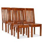 vidaXL Chaises à manger lot de 6 bois massif moderne, Maison & Meubles, Verzenden, Neuf