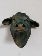 Vanessa Bonino - sculptuur, Bull-bronze effect - 21 cm -