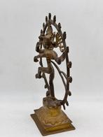 Bronzen Shiva Nataraja - Chola stijl - Brons, verguld metaal
