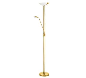 EGLO Baya LED Vloerlamp - 180 cm - Goud/Wit beschikbaar voor biedingen