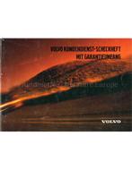 2000 VOLVO V70 SERVICEBOEKJE DUITS, Autos : Divers, Modes d'emploi & Notices d'utilisation