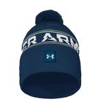 Under Armour MenS Halftime Pom Beanie-Blu OSFM, Ophalen of Verzenden, Nieuw, Under Armour