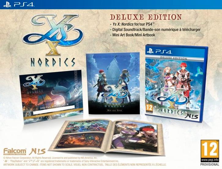Ys X Nordics-Deluxe Edition (PlayStation 4) NIEUW, Games en Spelcomputers, Games | Sony PlayStation 4, Ophalen of Verzenden