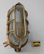 Lampe de bateau / lampe murale massive - 2,5 kg - Laiton