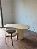 Ovale comode / Bureau MORTEX tafel – 140 cm x 70 cm – Nieuw, Huis en Inrichting, Tafels | Eettafels, Overige materialen, 100 tot 150 cm