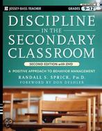Discipline in the Secondary Classroom 9780470422267, Verzenden, Randall S. Sprick