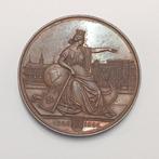 Duitsland, Hamburg. Bronzemedaille 1841, auf die neue Börse,, Timbres & Monnaies, Monnaies & Billets de banque | Accessoires