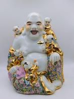 Figuur - Budai Hotei - Buddha Che Ride 24 cm - Keramiek,, Antiek en Kunst