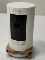 Ring Stick Up Cam Battery - White - 2023 - EU IP-cameras, Audio, Tv en Foto, Videobewaking, Verzenden, Nieuw
