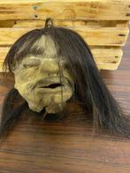 Shrunken Head - replica gemaakt van geitenleer - 15×15×0 cm, Verzamelen, Nieuw