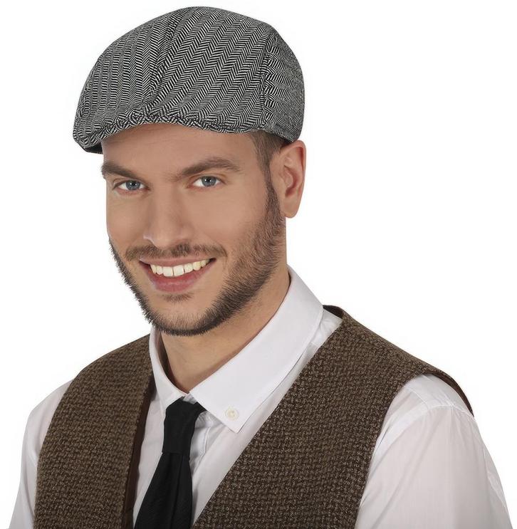 Baret Grijs, Hobby en Vrije tijd, Feestartikelen, Nieuw, Verzenden