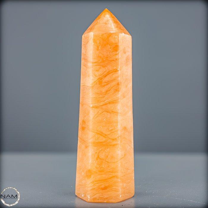 Fantastisch zonnen-calciet obelisk – Stralingskracht,, Antiek en Kunst, Curiosa en Brocante