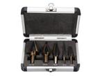 Veiling -  Stappenboor Set 5-delig Titanium Coated, Doe-het-zelf en Bouw, Gereedschap | Boormachines, Nieuw