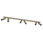 Spots opbouw Vigo 6-lichts Opbouwspot Champagne, Huis en Inrichting, Verzenden, Nieuw, Modern