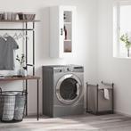 vidaXL Bovenkast 34,5x34x90 cm wit, Verzenden, Nieuw