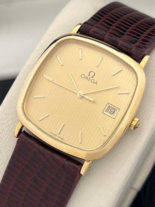 Omega - Zonder Minimumprijs - 18K GP De Ville Vintage Tank -, Handtassen en Accessoires, Horloges | Heren
