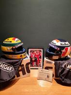 Ayrton Senna and Gerhard Berger - 1992 - Replica-helmen, Nieuw