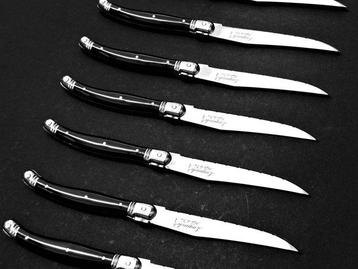 Laguiole - 12 steak messen - met Certificaat van Echtheid