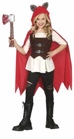 Roodkapje Halloween Kostuum Meisje, Nieuw, Verzenden