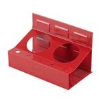 Magnetische houder rood voor 2 spuitbussen, Ophalen of Verzenden, Nieuw